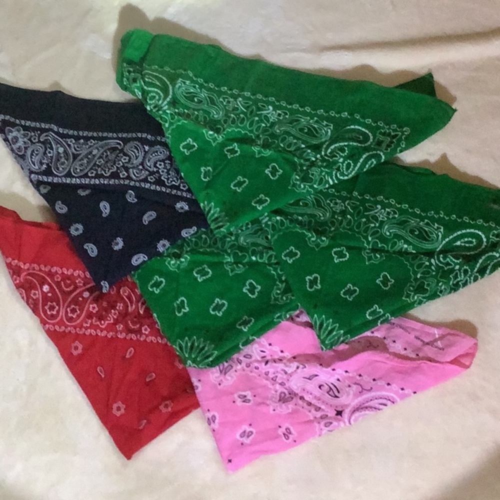 6 pack of bandannas